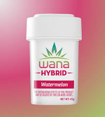 100mg - 10 Pack - Edibles - Classic Watermelon - Wana - REC