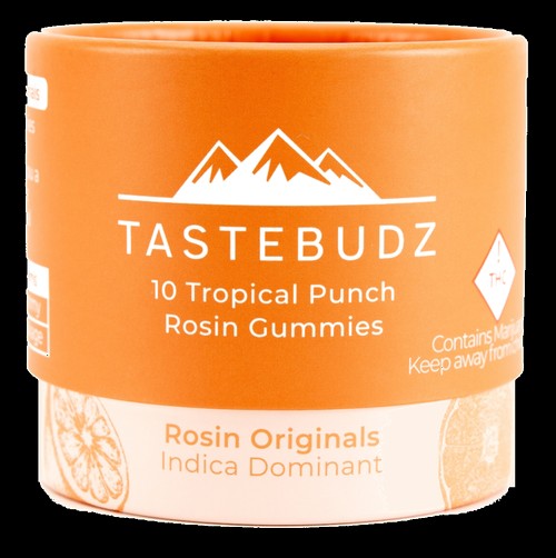 Tastebudz | Gummies | Indica | Tropical Punch | 100mg