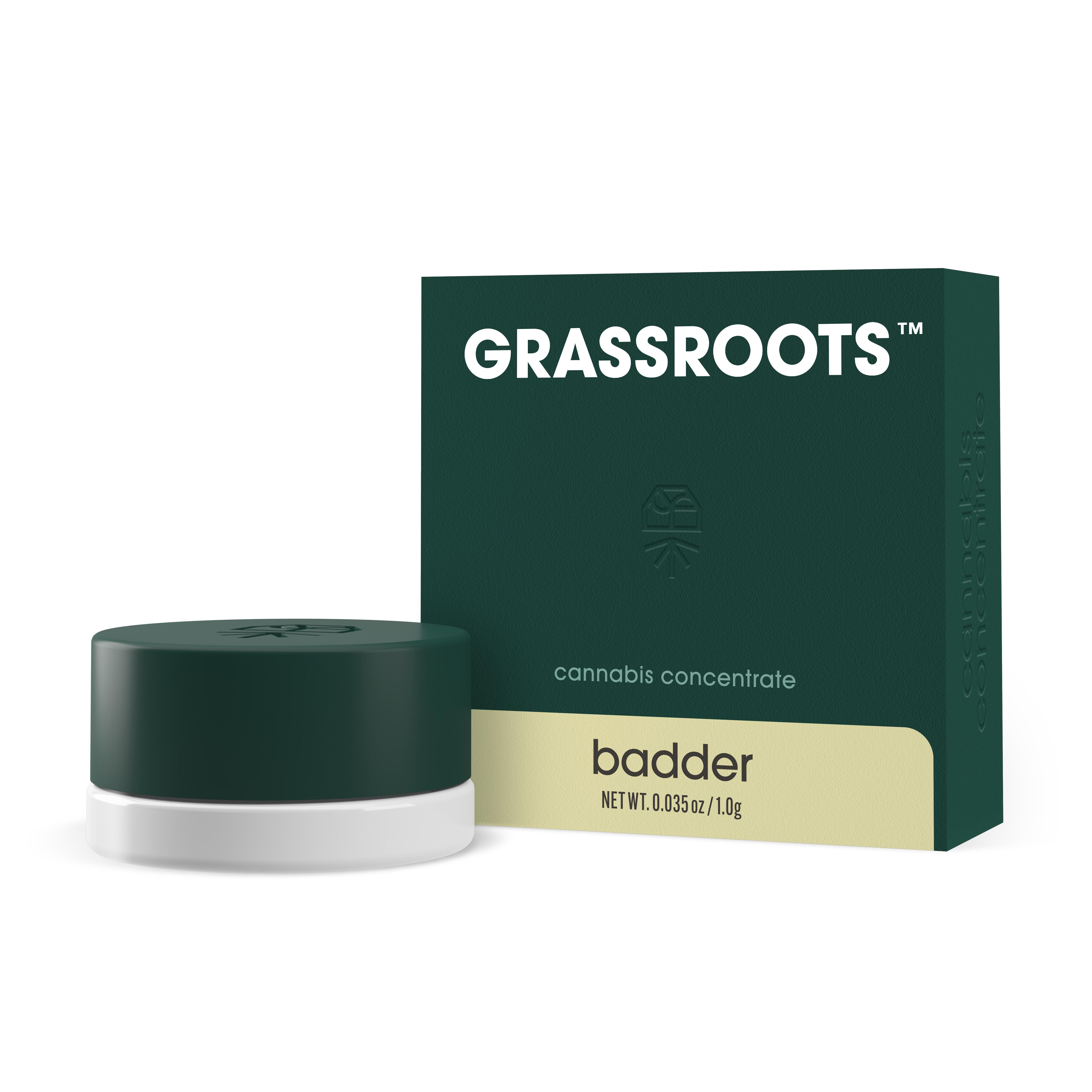 Grassroots Live Budder Triple Stack