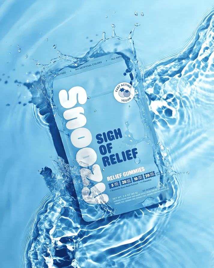 Snoozy | Sigh of Relief 1:2:1:1 THC:CBD:CBC:CBG | Edible | 100mg