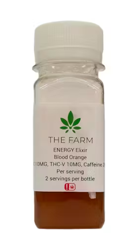 Elixir ENERGY 10mg:THC/ 10mg:THC-V/ 20mg: CAFFEINE 20mg | Blood Orange