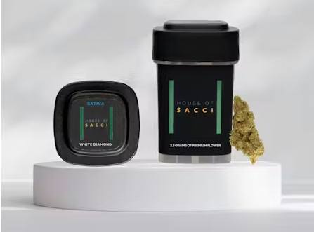 House Of Sacci | White Diamonds | Flower | 3.5g