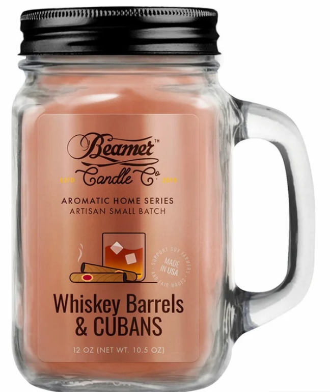 Candle Whiskey Barrels Cubans