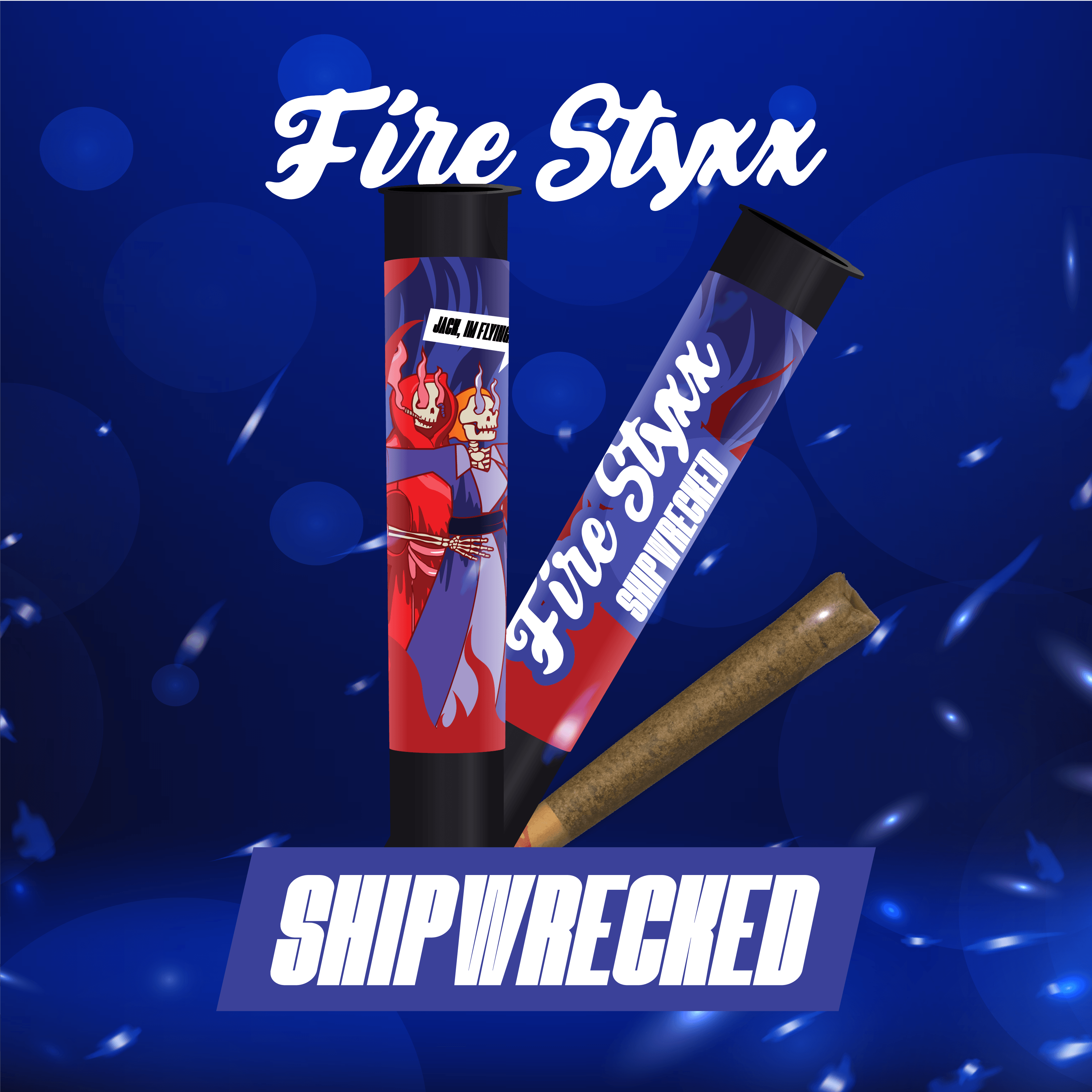 Fire Styxx | Shipwrecked | Infused Pre Roll | 1g
