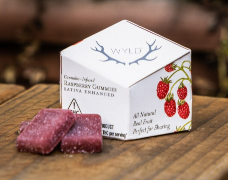 Wyld - Gummies - (S) - Raspberry - 100mg