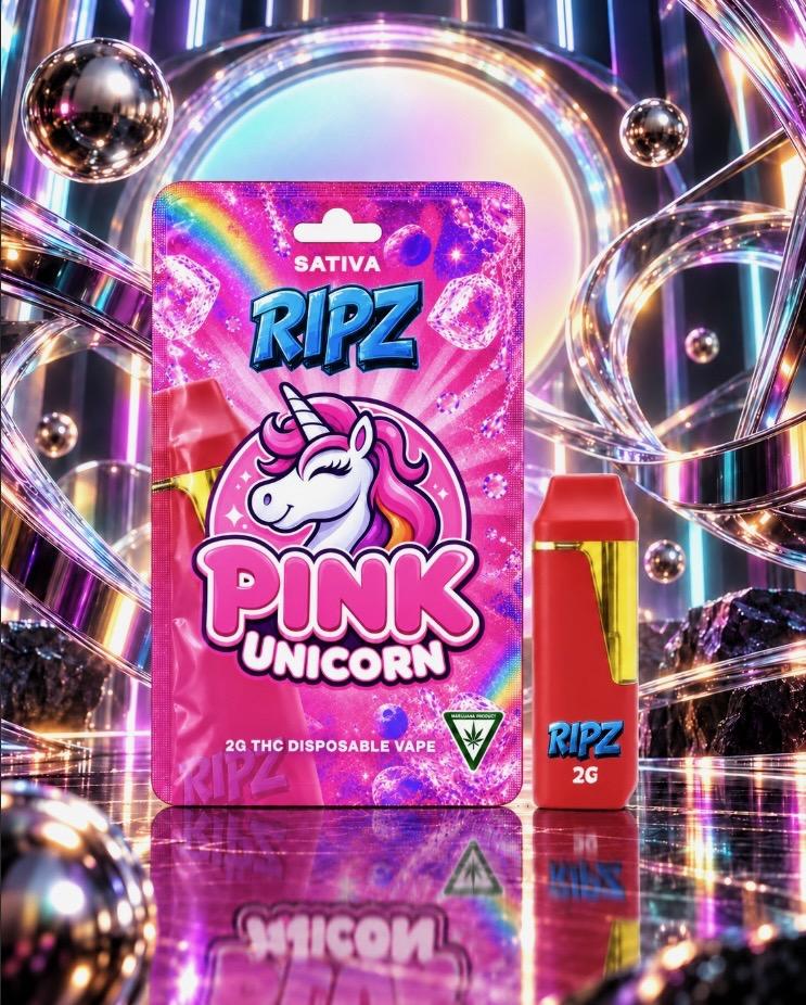 RIPZ | 2G Disposable | Pink Unicorn