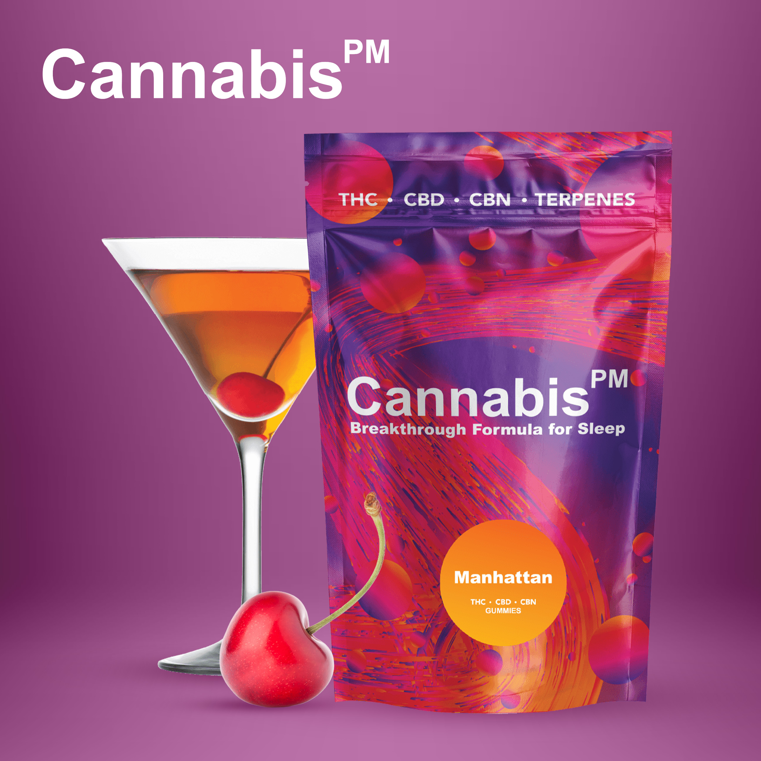 Choice Cannabis PM | Manhattan | Infused Gummies | 50mg THC:CBD:CBN