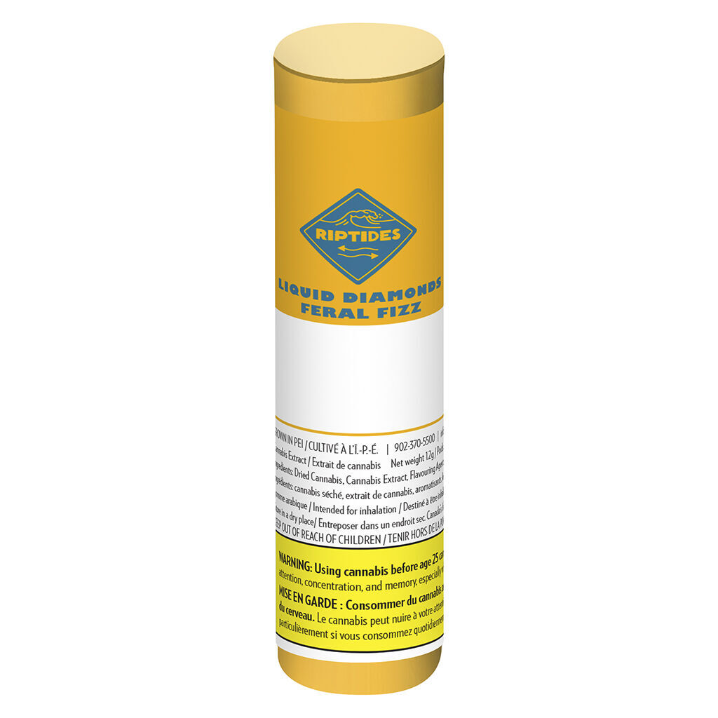 Feral Fizz Liquid Diamonds Infused Pre-Roll | 3x0.4g