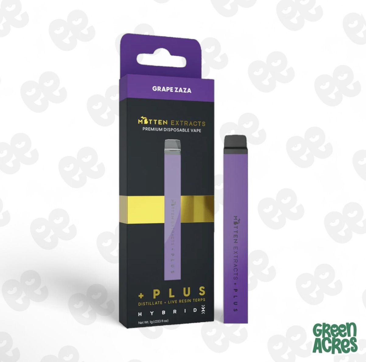 Grape ZaZa 1G Disposable Vape