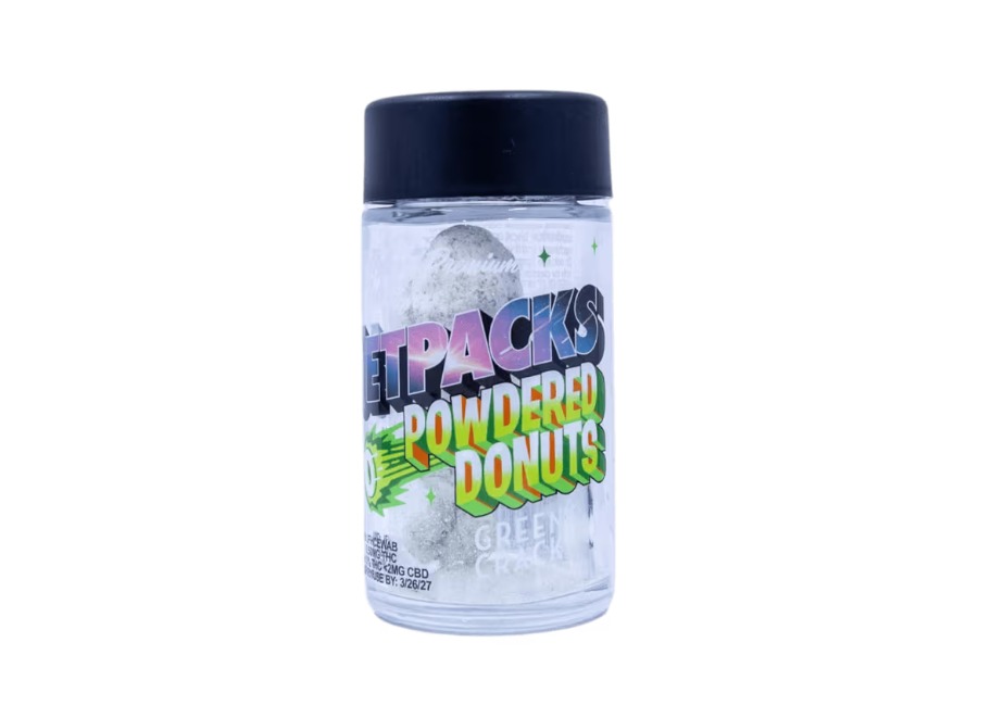 Jetpacks - Green Crack Powdered Donuts Flower - 3.5g