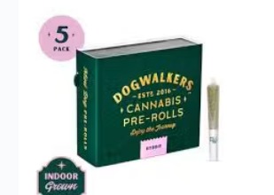 Dogwalkers - 95 Cookies Prerolls 5pk - 1.75g