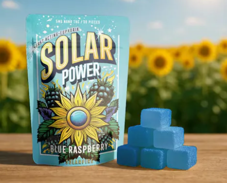 Sour Blue Raspberry: Nano Chews 20pk 100mg