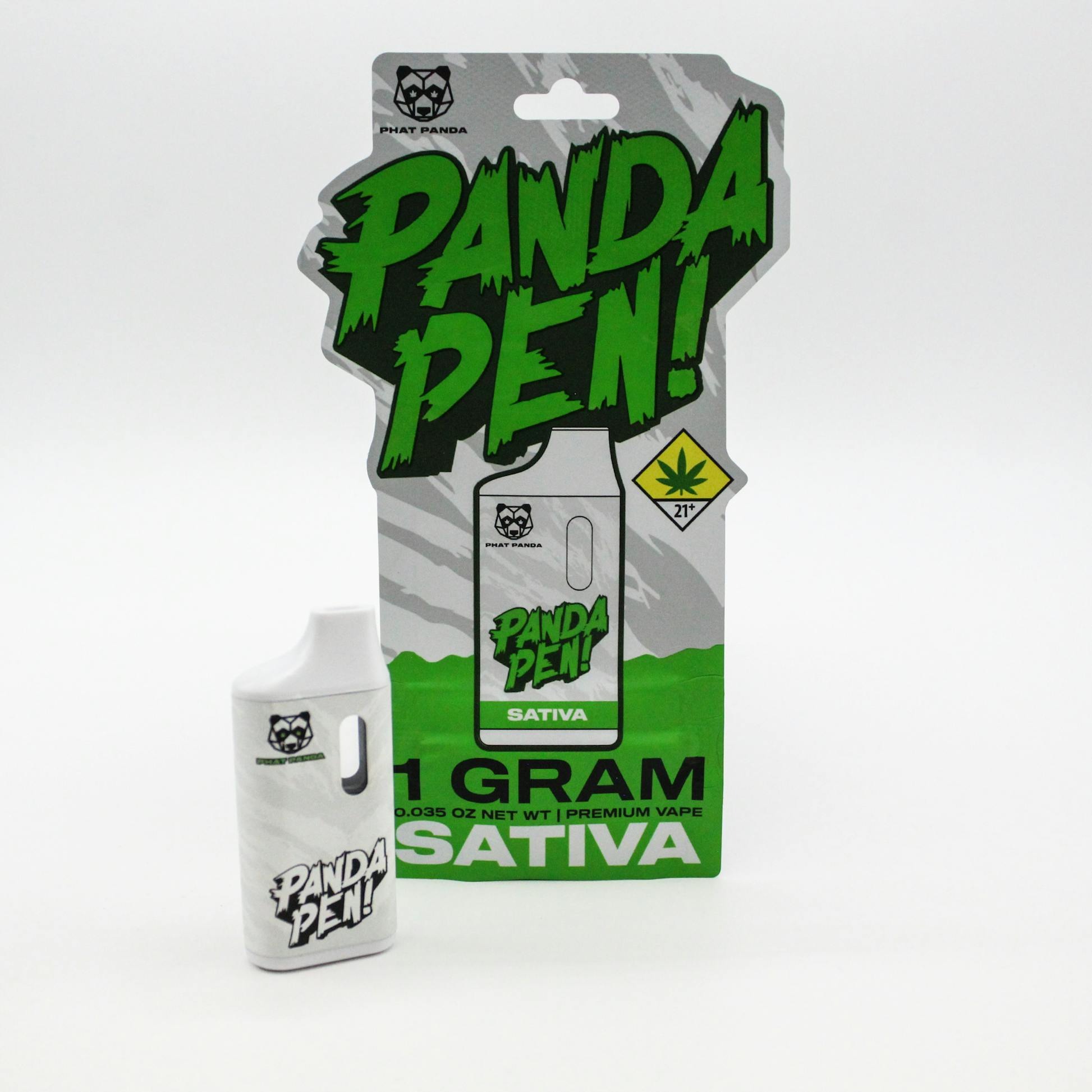 Peach Ringz Panda Pen Disposable | 1g