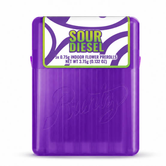 Runtz | 5 Pack Pre-Rolls | Sour Diesel 5 x .75g