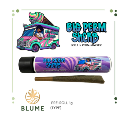 Blume - Big Perm Sherm - Preroll