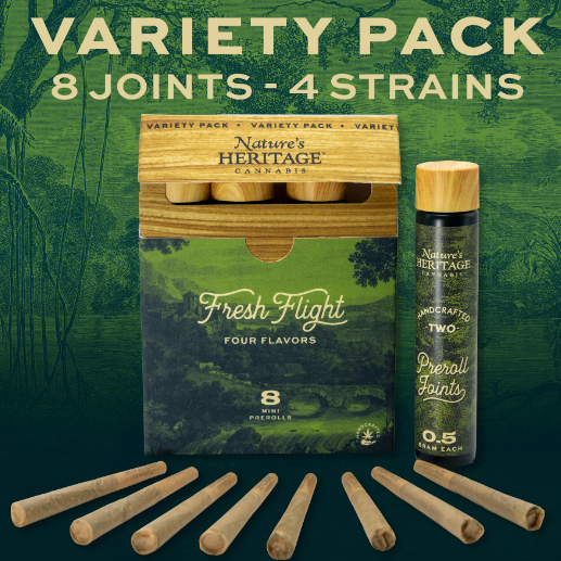 NATURE HER Flight Pack Joint: 4 Strains 8pk