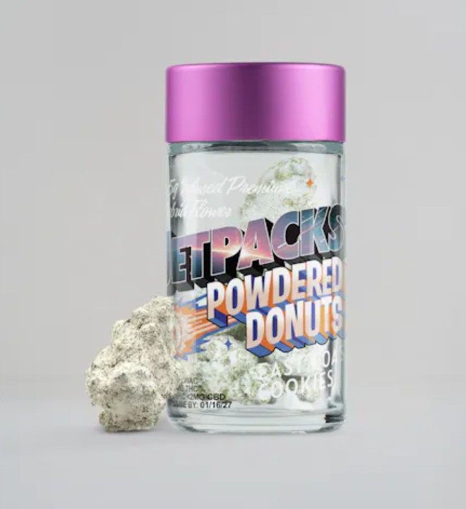 Jetpacks Powdered Dounts East Coast Cookies Flower