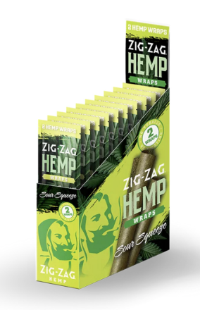 Sour Squeeze Hemp Wraps Zig Zag Accessories