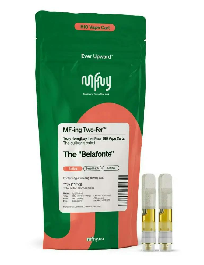 The Belafonte Live Resin Cart | .5g 2pk