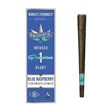 INFUSED BLUNT - - INDICA - BLUE RASPBERRY