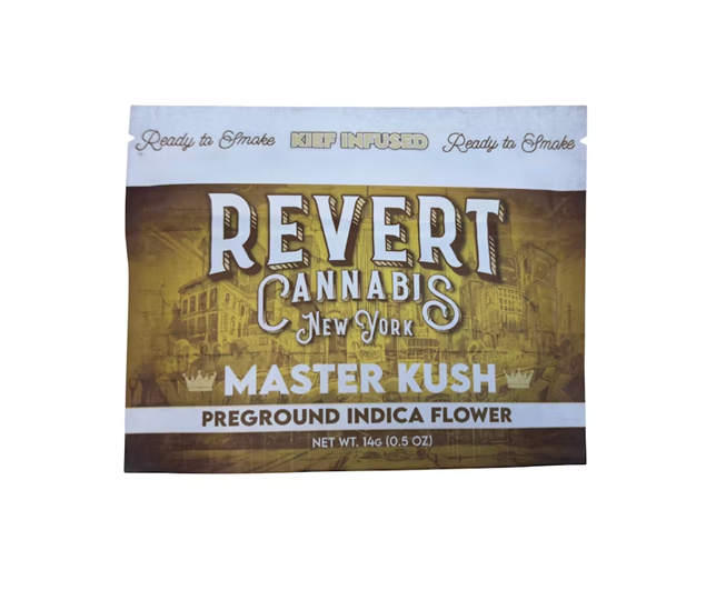 Revert | Master Kush | Kief-Infused-Ground Flower | 14g