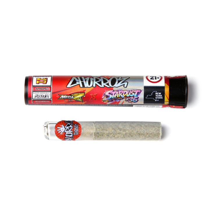 Static Room Churroz Bubblegum Popperz X Garlic Popsicle Hash Infused Pre-Roll