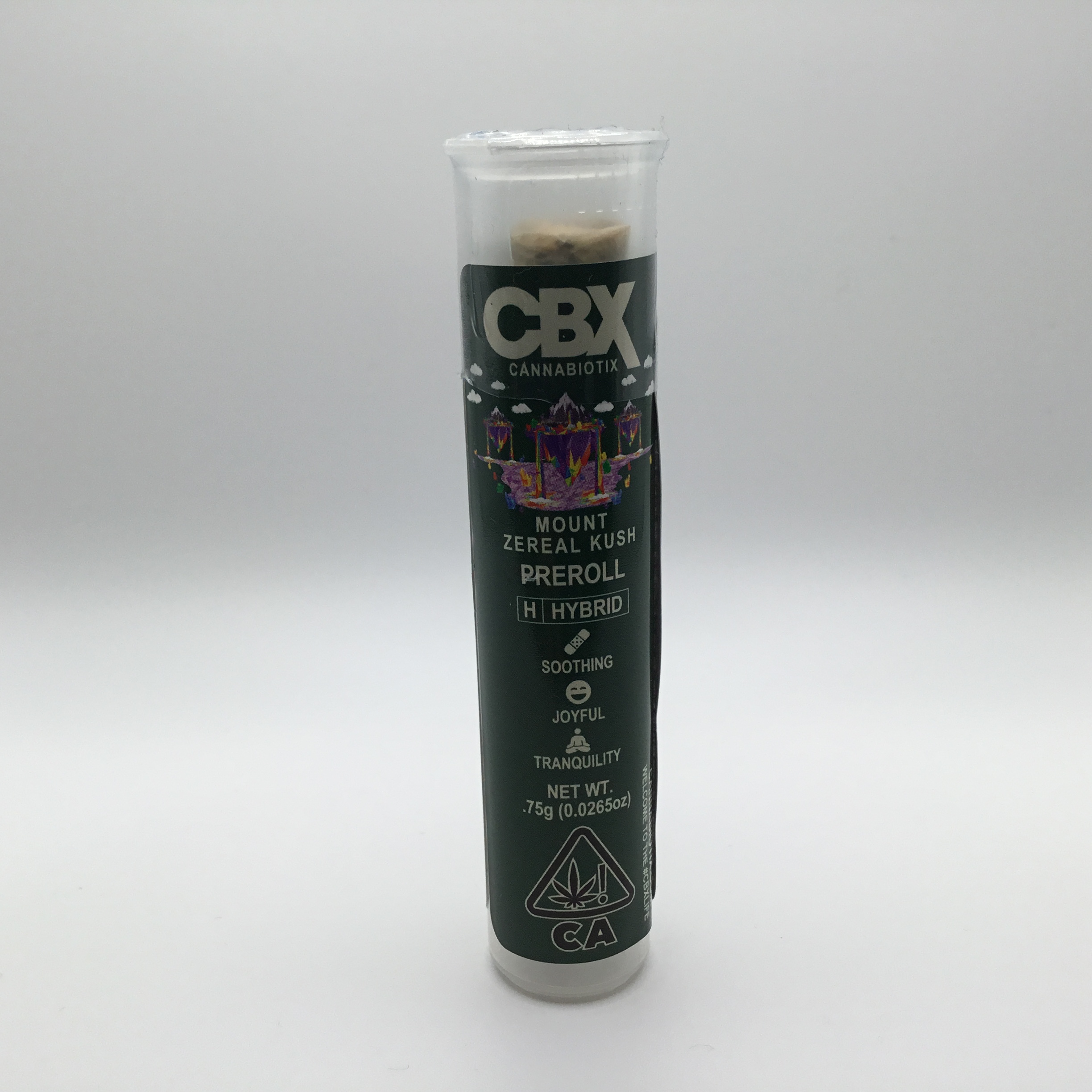 CBX - PREROLL - - HYBRID - MOUNT ZEREAL KUSH