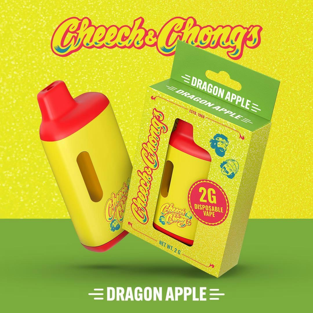 Cheech & Chong Disposable Vape | Dragon Apple