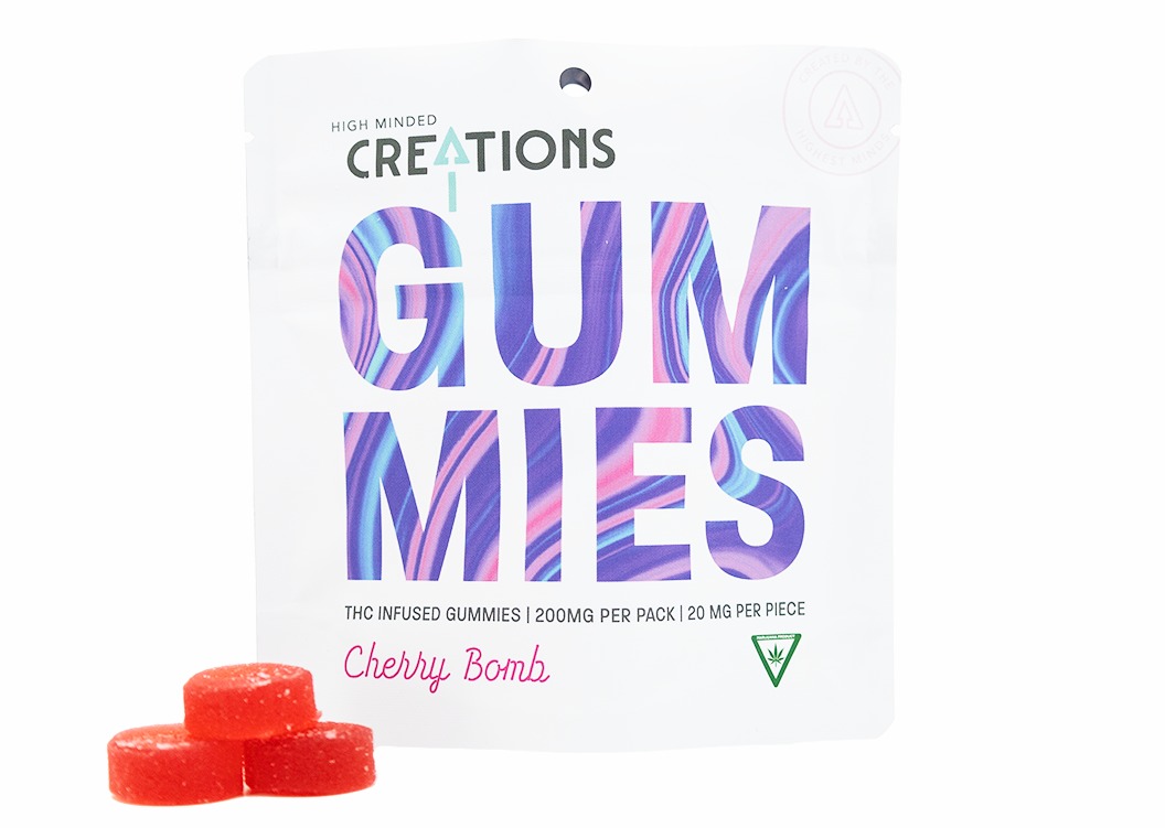High Minded - Gummies - 200mg - Cherry Bomb