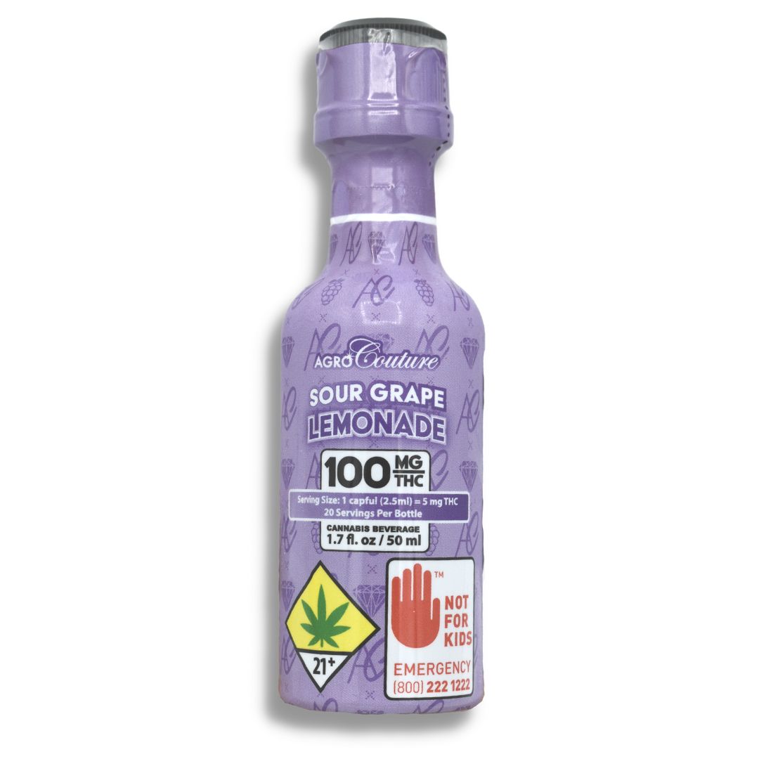 Agro Couture: 1:1 CBN Wild Berry Lemonade - Beverage Shot 200mg