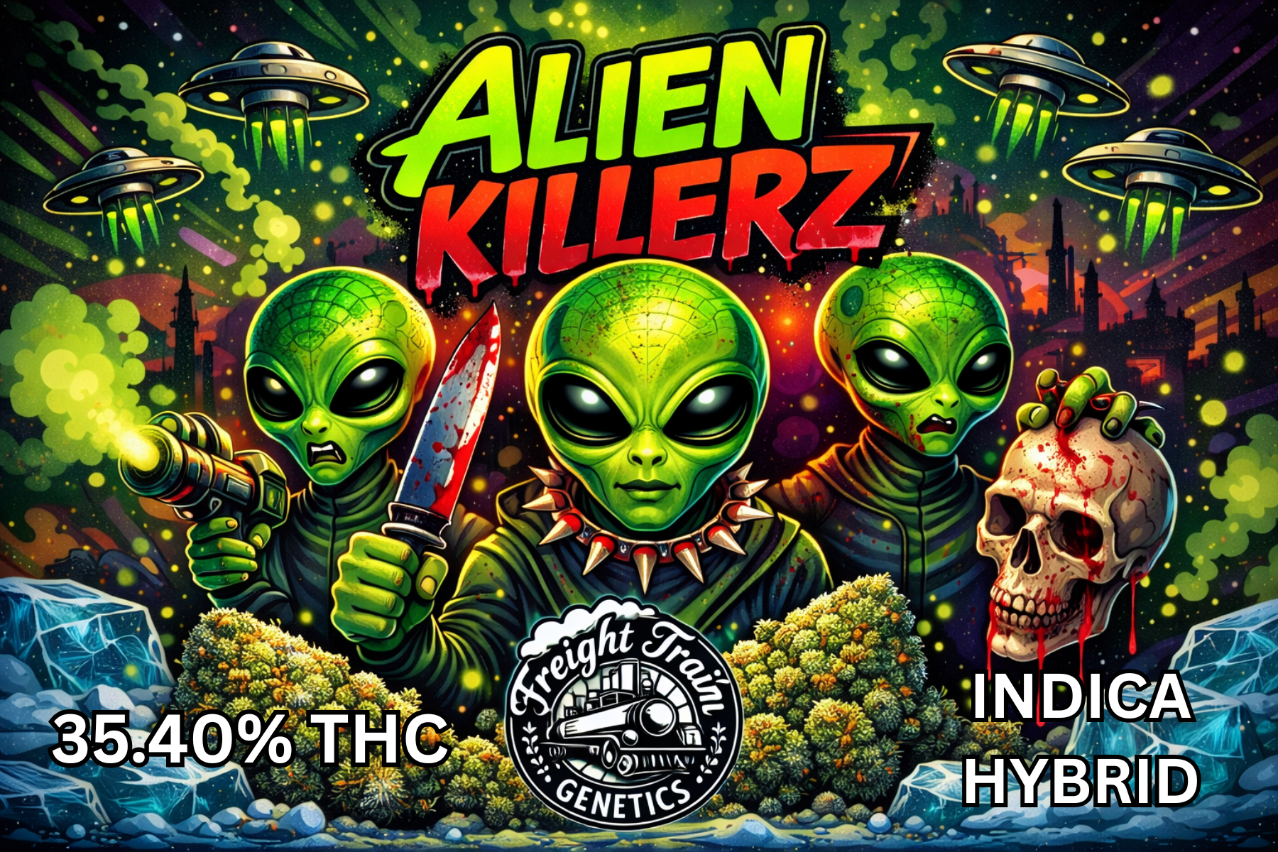 Alien Killerz | Hash Infused BULK