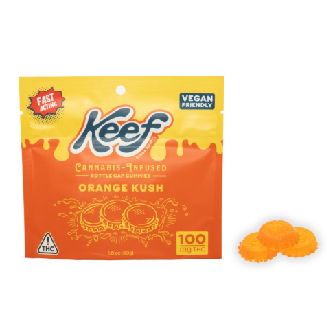 (98873) 100mg Orange Kush Gummies 10pk