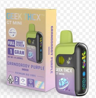 GEEK THCX Grand Daddy Purple Indica  All-in-one