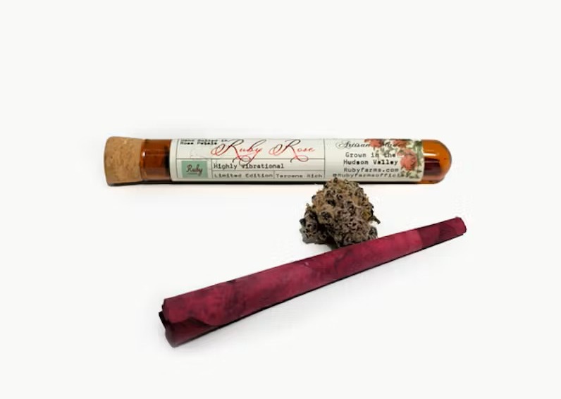 Ruby Farms - White Widow Ruby Rose Petal Infused Preroll - 1.5g