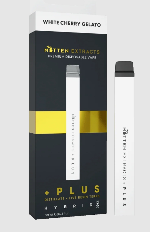 MITTEN EXTRACTS - PLUS DISPOSABLE - WHITE CHERRY GELATO