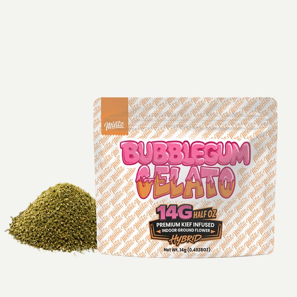 MINTZ - BUBBLEGUM GELATO - INFUSED GROUND FLOWER - 14G - HYBRID