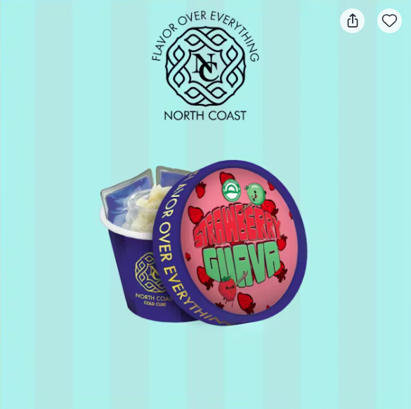 NorthCoast X Pure Coast Tier 2 - Strawberry Guava Cold Cure Rosin