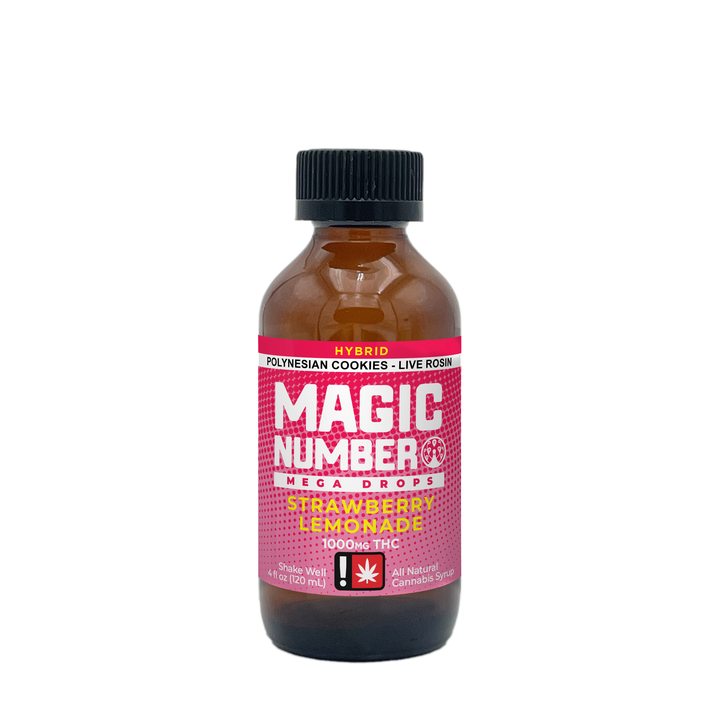 Magic Number | Strawberry Lemonade Hybrid Mega Drops | 1000mg Live Resin