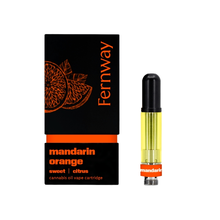 Vape Cart 1g Distillate- Mandarin Orange