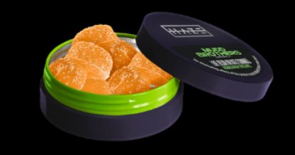 Haze X Mudd Brothers - Mandarin Dreamz - Live Resin Gummies - 100mg