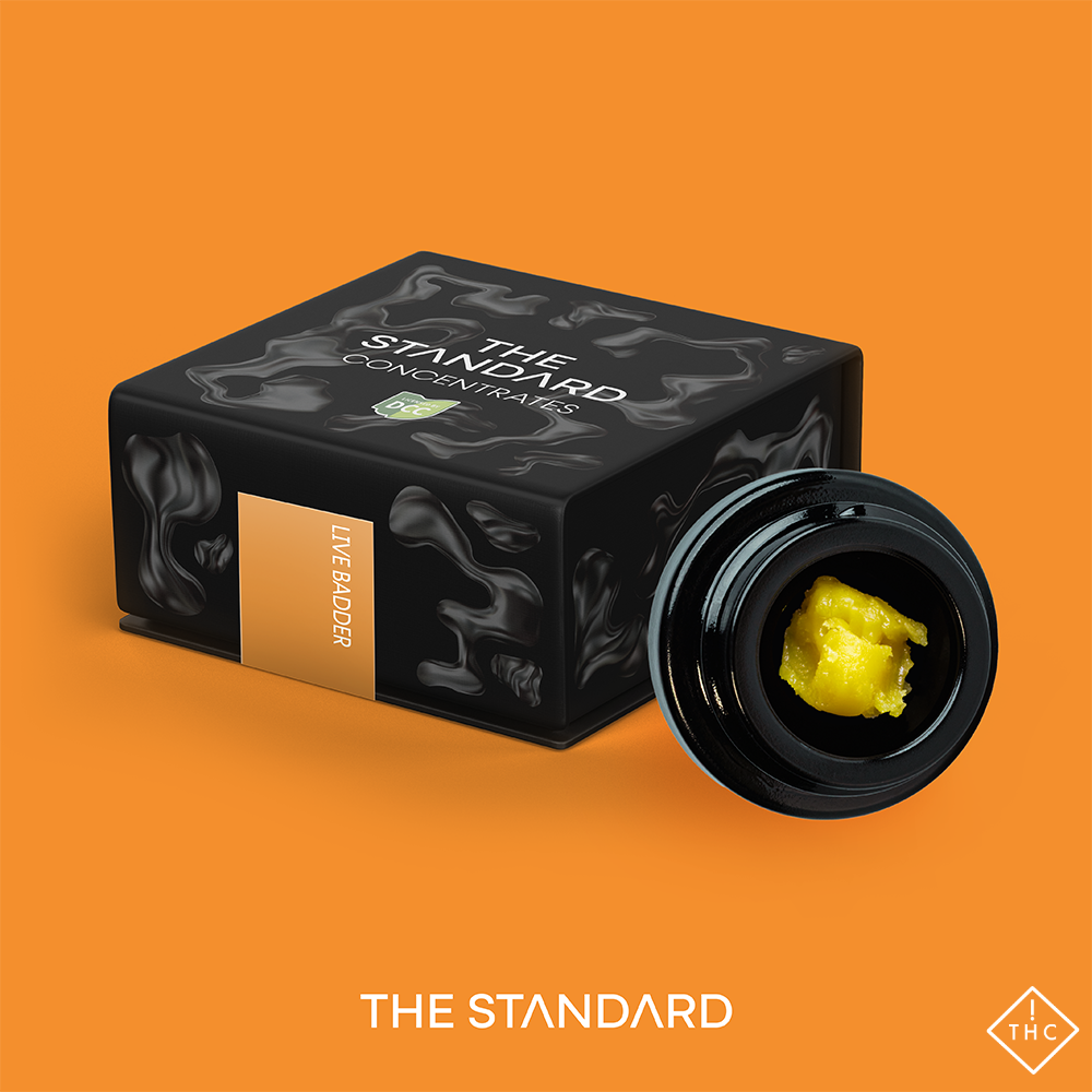 The Standard | Neon (Live Resin) Badder | 1g | Hybrid