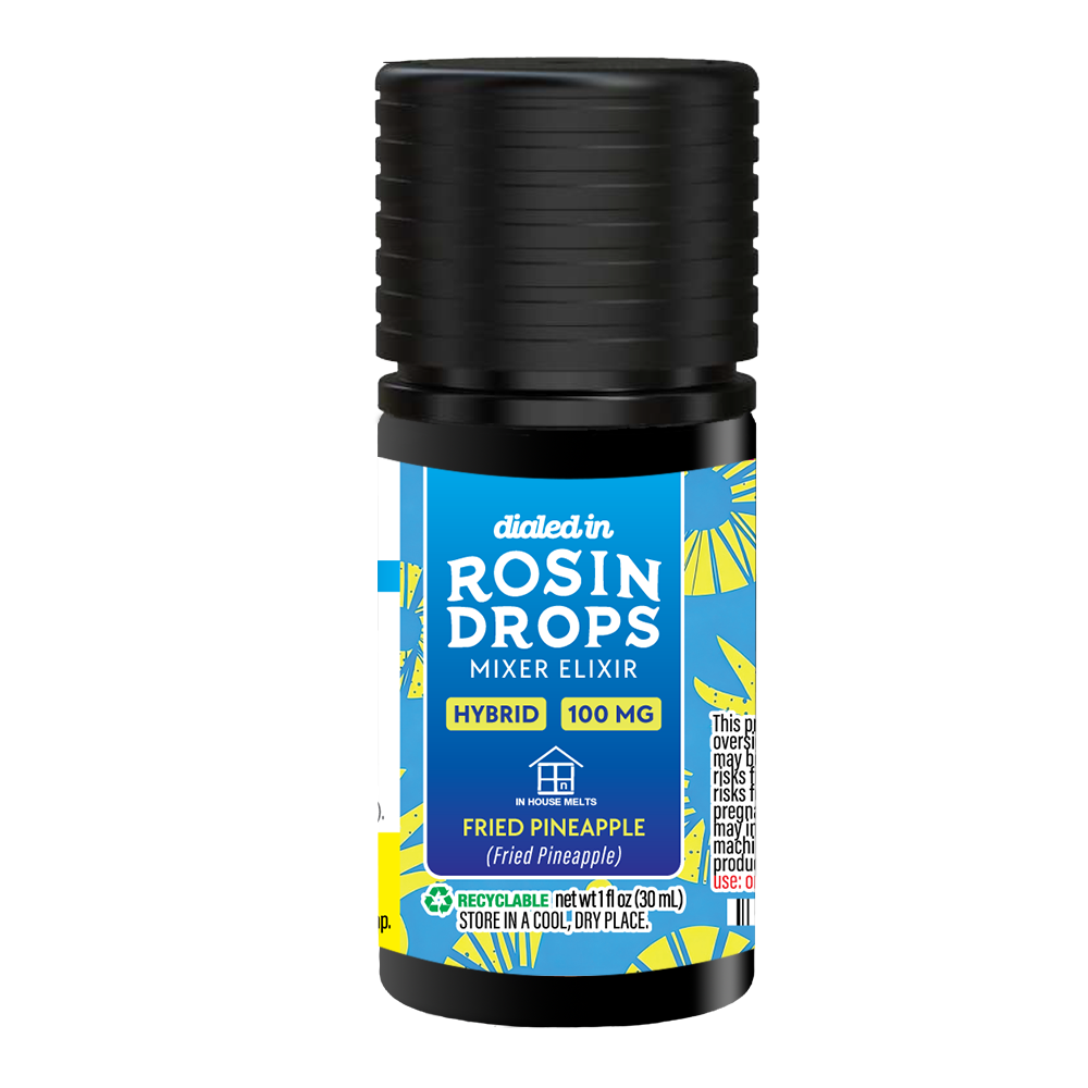 100mg - Fried Pineapple - Rosin Drops