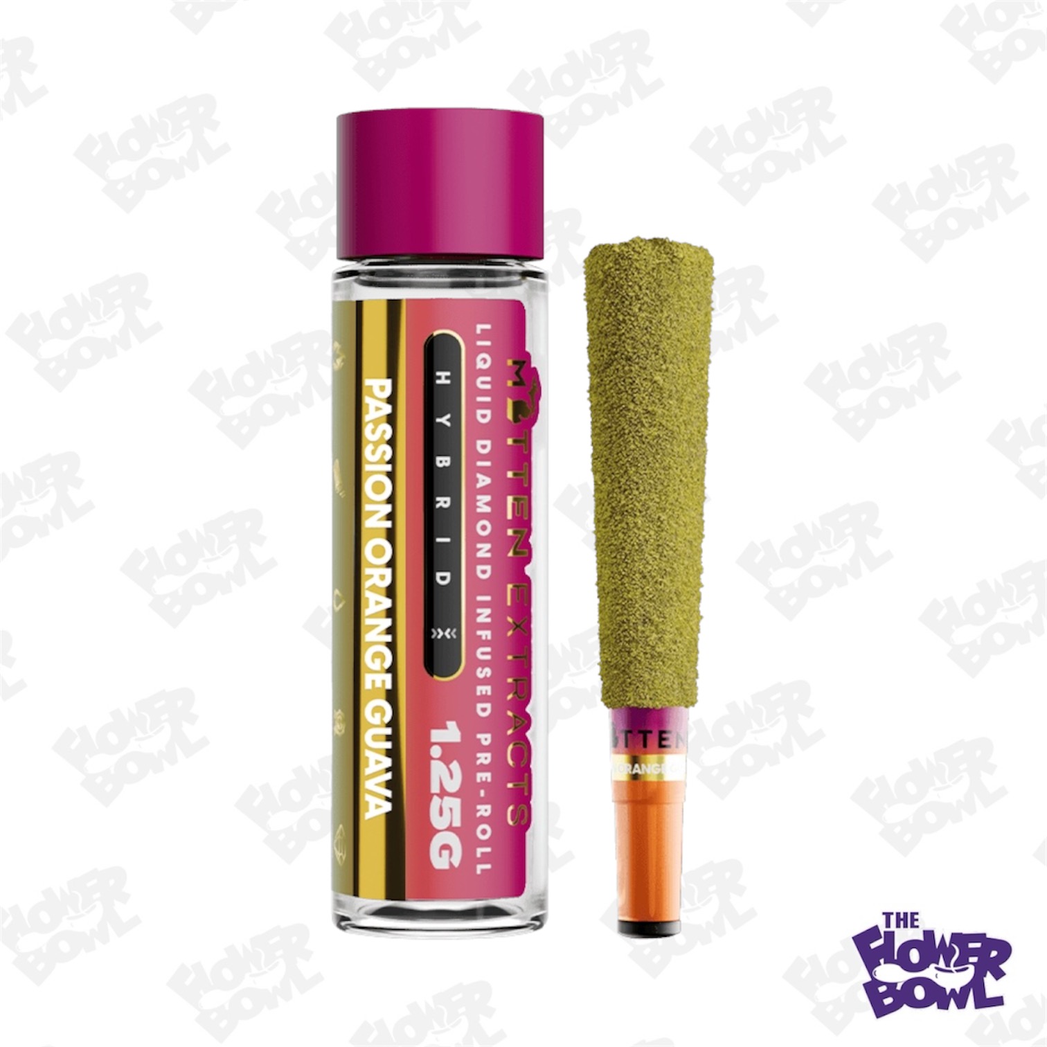 Mitten Extracts: Passion Orange Guava (H) 1.25G Infused Preroll