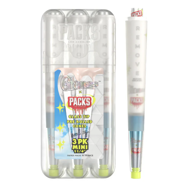 Packs Glones 3pk White Ultra Thin