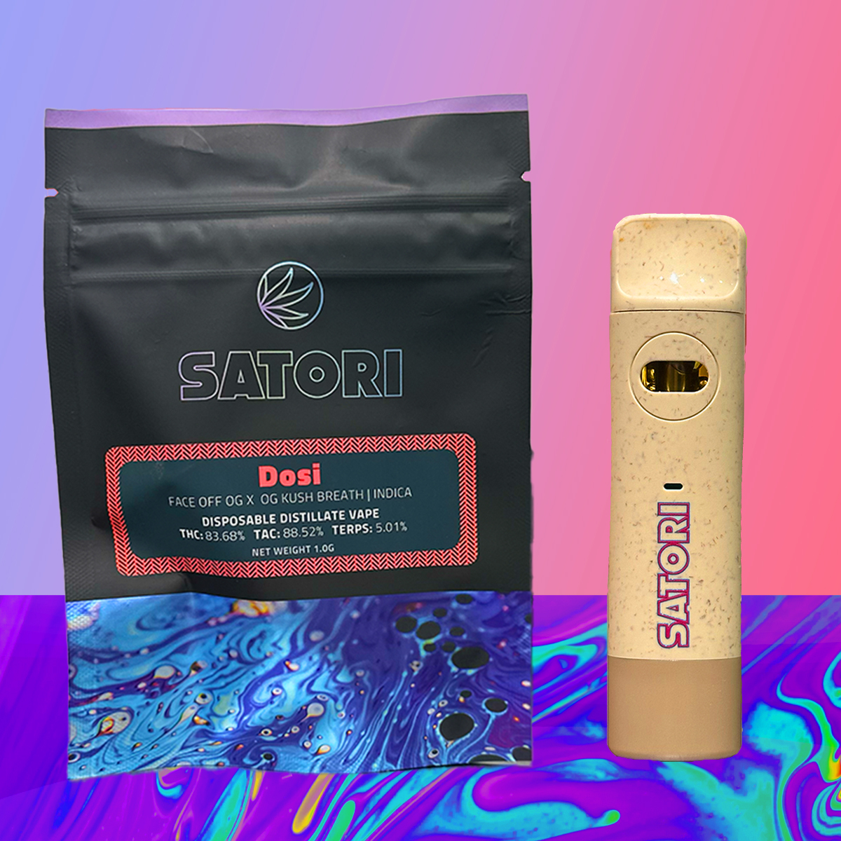 Disposable Vape + Dosi l 1g | Satori