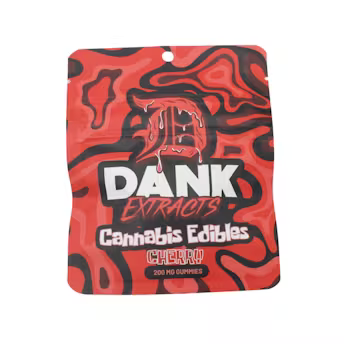 Dank Extracts - Cherry - 200mg Gummies (4x50mg)