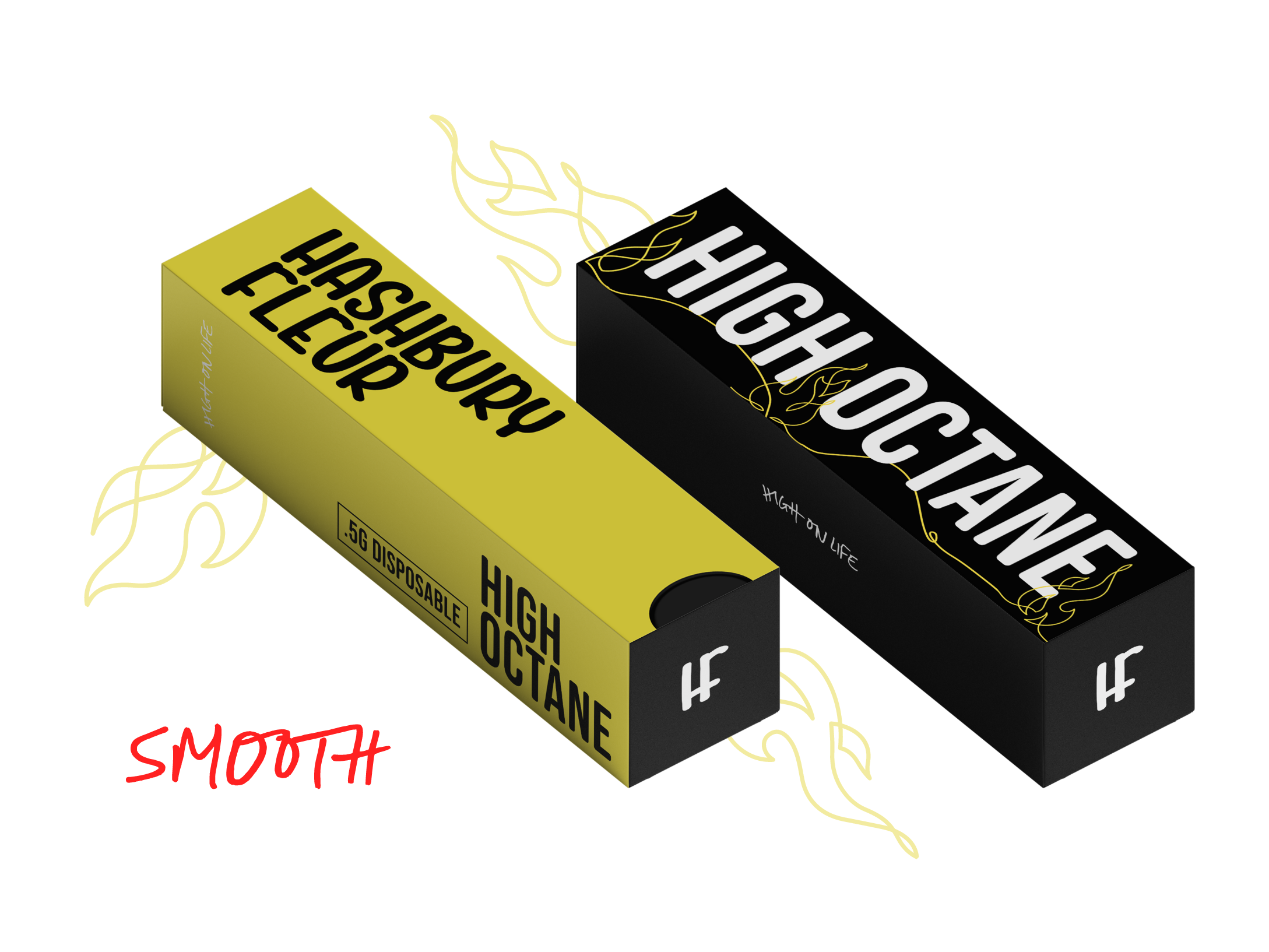 Hashbury Fleur - High Octane MBP - 0.5g Rosin Disposable