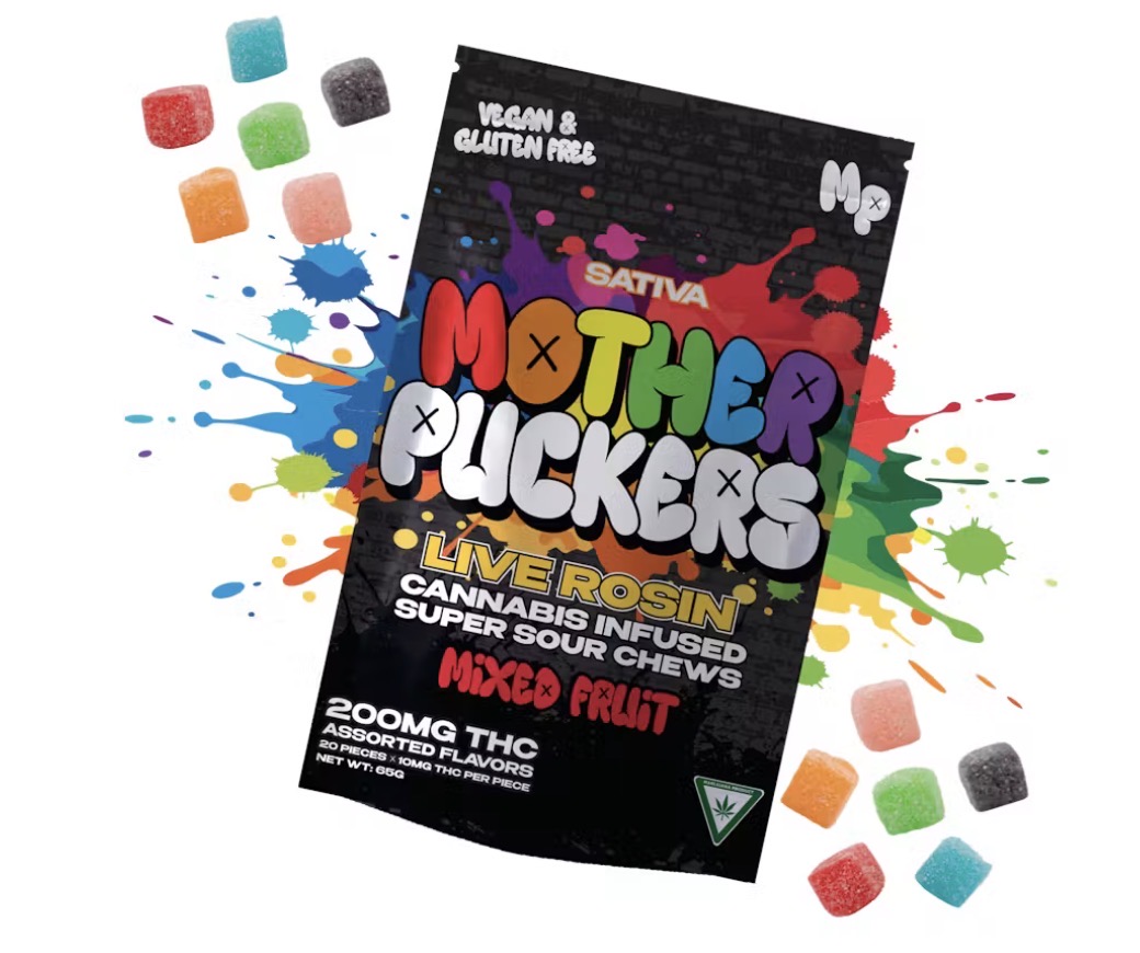 Mother Pucker Mixed Fruit Live Rosin 20pk 200mg