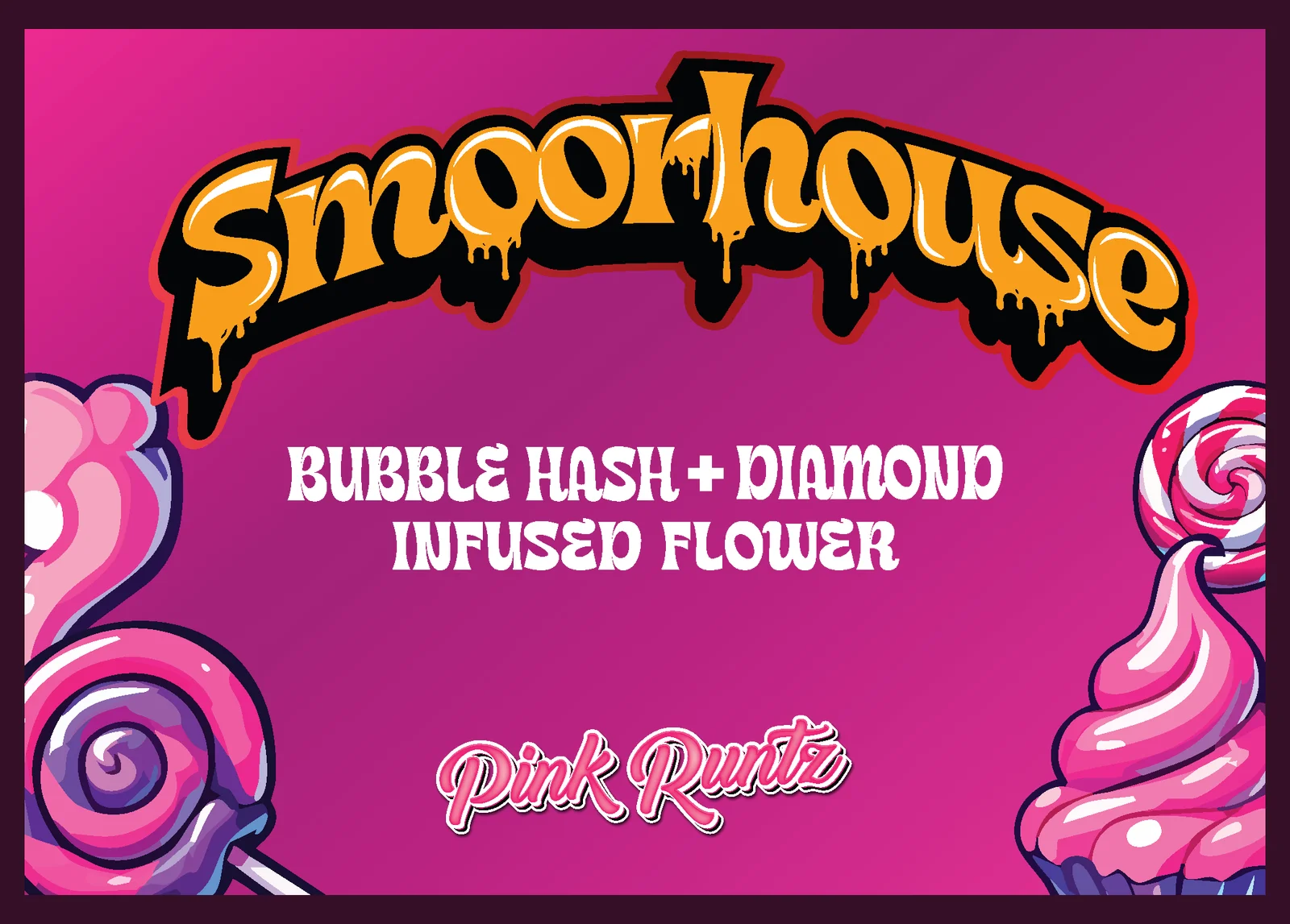 Smoorhouse | Pink Runtz | Hash + THCa | Bulk Moon Rocks