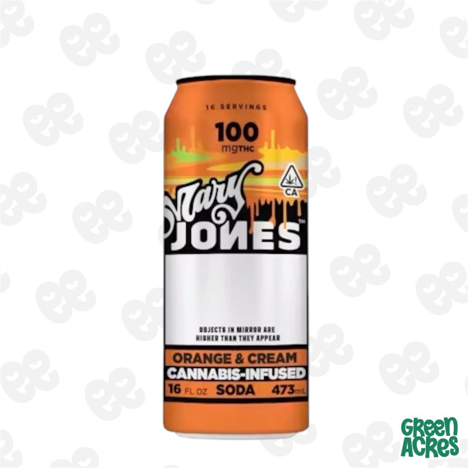 Mary Jones: Orange & Cream 100MG Soda
